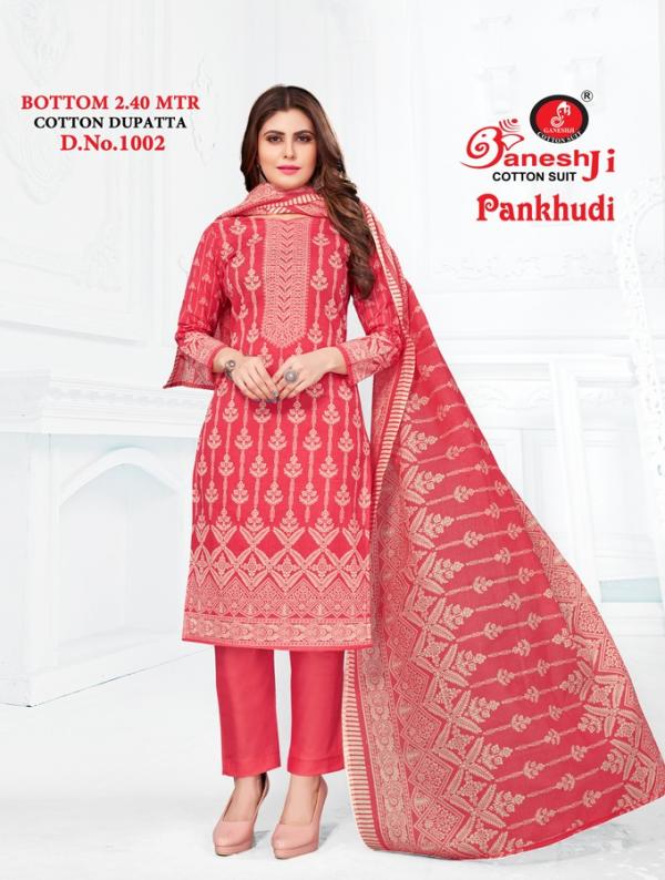 Ganeshji Pankhudi Vol-1Cotton Designer Exclusive Dress Material